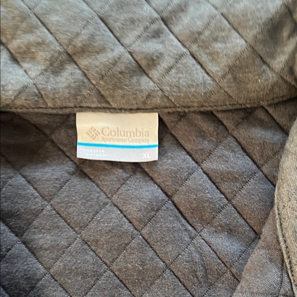 🌷 Columbia Women’s Charcoal Zip-Up Pullover - Picture 6 of 7